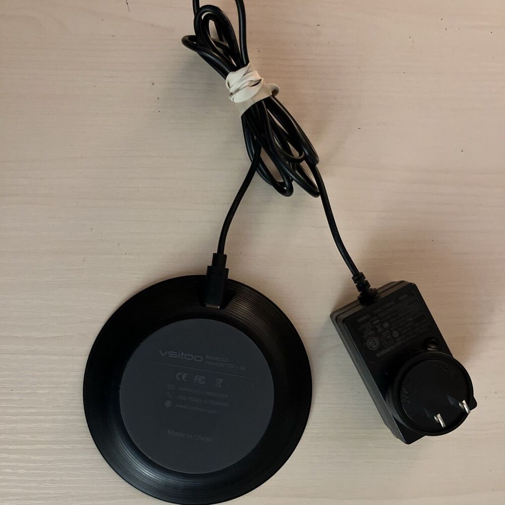 Vsitoo S3 Pro Smart Mug Warmer Base ONLY Replacement Charger No Mug - Picture 3 of 5